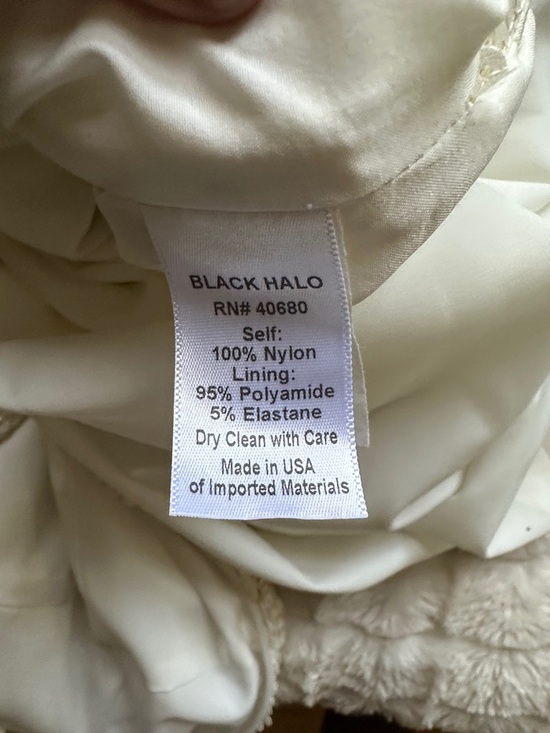 BLACK HALO EVE LUXURY SEQUIN DRESS 6 EXCELLENT